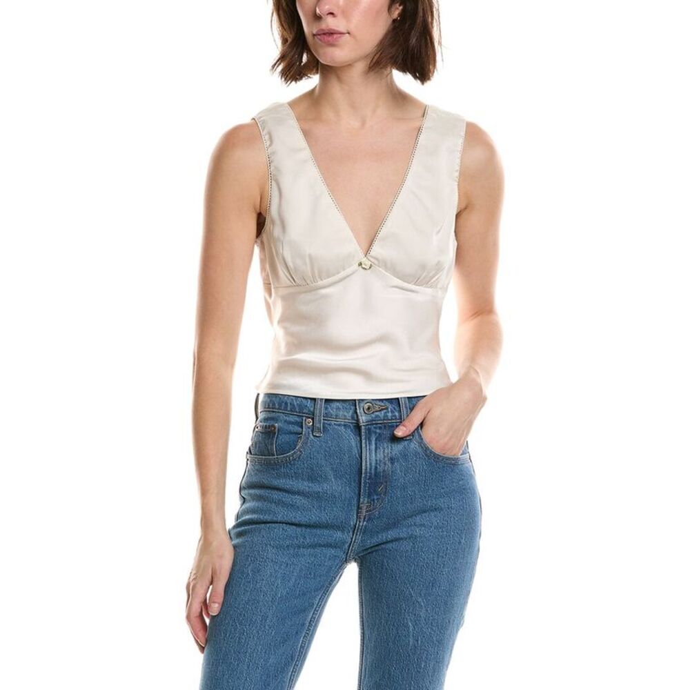 Nia Womens  Celia Top, White